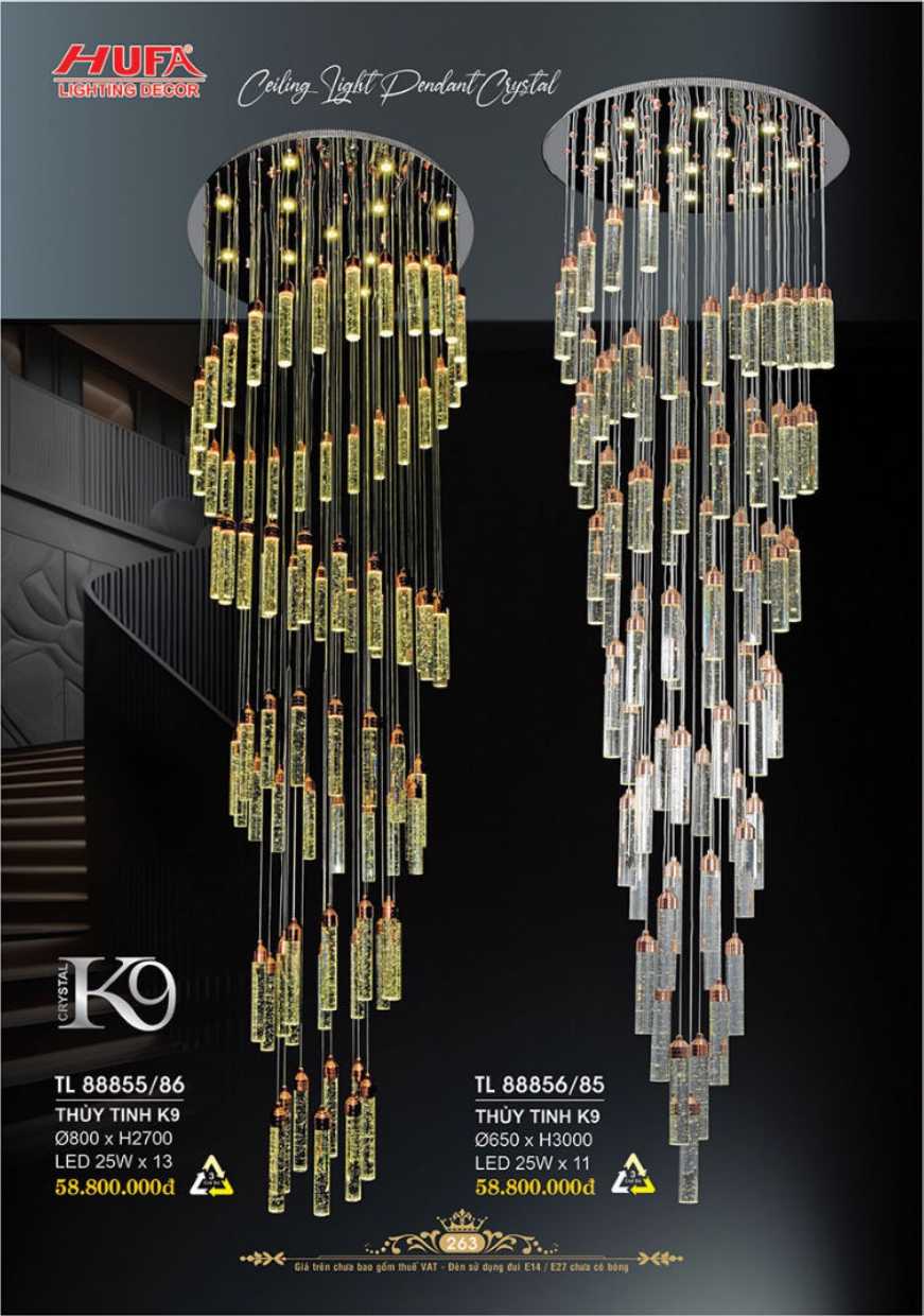 Bảng giá đèn trang trí HUFA